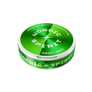 Boîte de sachets de nicotine Nordic Spirit Menthe Fraîche Modéré